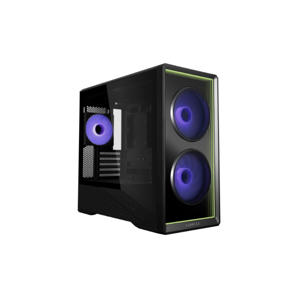 Gabinete Micro ATX LIAN LI Vector V150 INF Black [V150INFX BLACK] - SEM FONTE (2