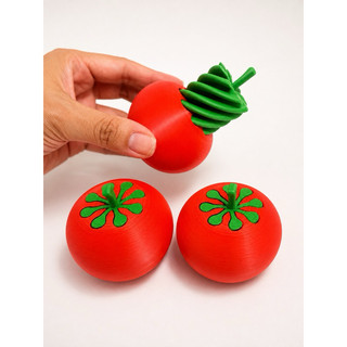 tomate sensorial  brinquedo fidget toy 3D