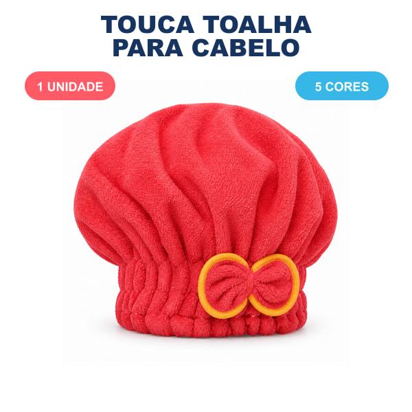 Toalha de Banho de Secagem Rápida WJ – Capuz de Microfibra Mágico Absorvente para Cabelo | Secagem Rápida e Proteção Cap