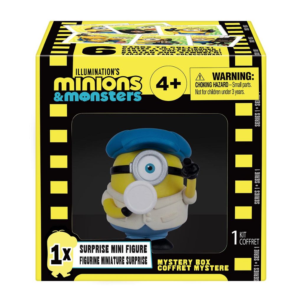 Mini Boneco Colecionável Diretor James - Minions & Monstros