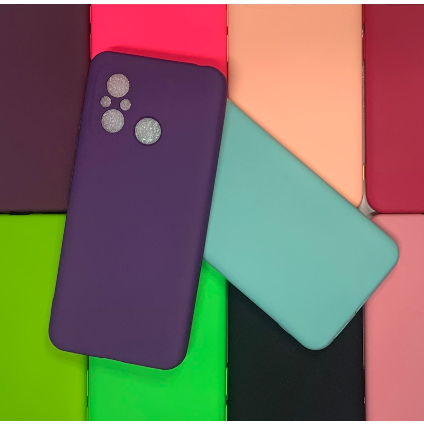 Capa para Xiaomi Redmi 12C / Poco C55 / Capa + Pelicula 3D ou So 1 Capinha Aveludada Case