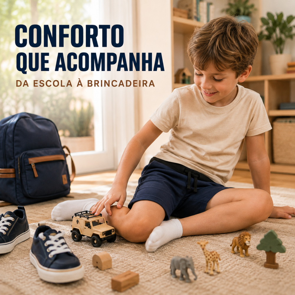 Kit 3 Bermuda Infantil de Menino Shorts Moletom para Criança Lindas Cores Promoção — imagem 2 de 2