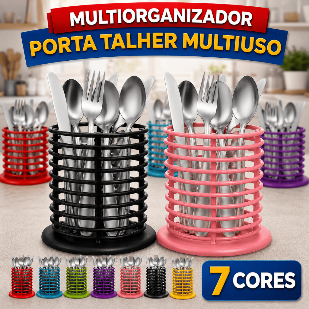 Porta Talheres Separador De Facas e Garfos Resistente Multifuncional Excelente Qualidade Premium