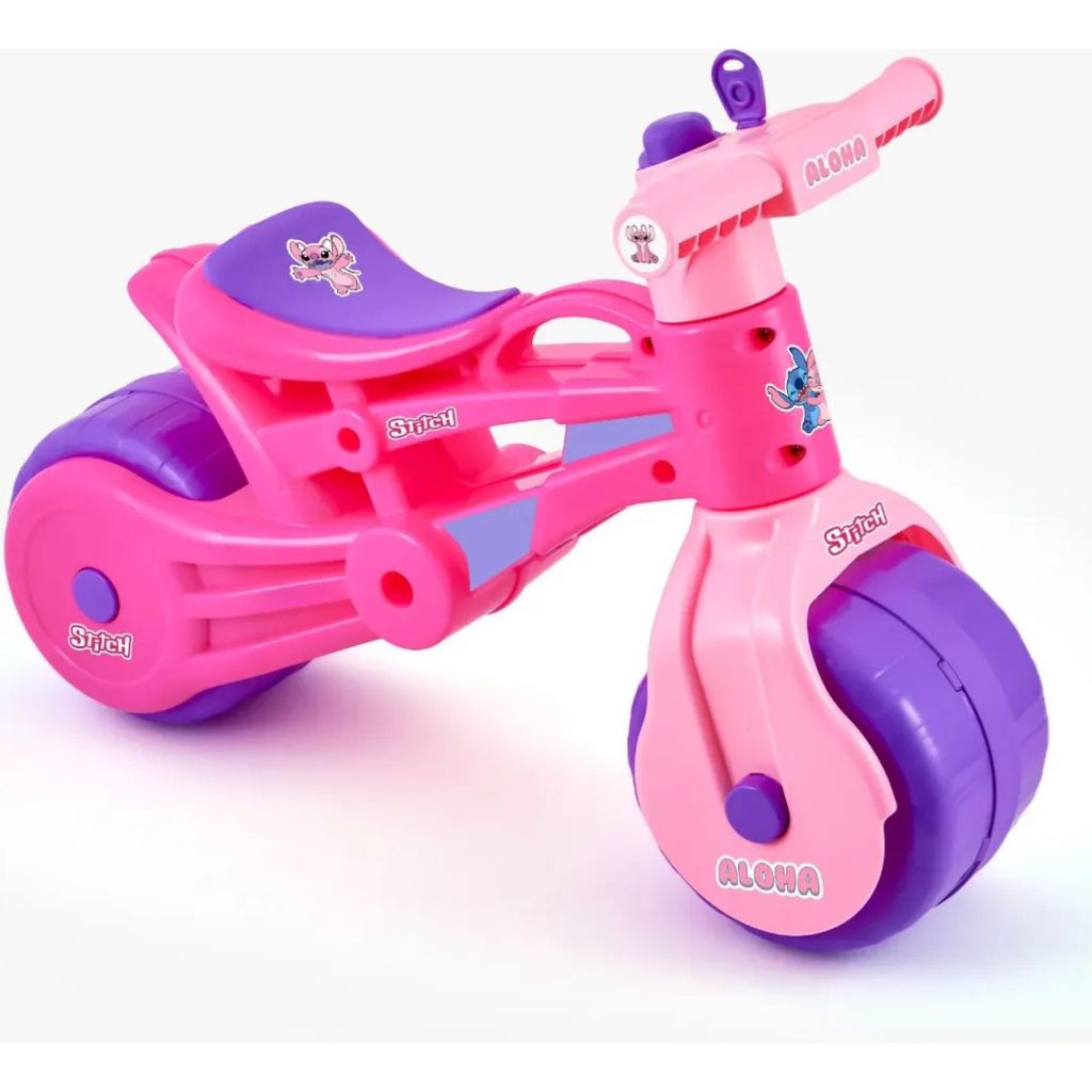 Bicicletinha Bicicleta Equilíbrio Infantil Sem Pedal Até 25kg Brinquedo Passeio Angel Menina Com Chave  Presente Criança