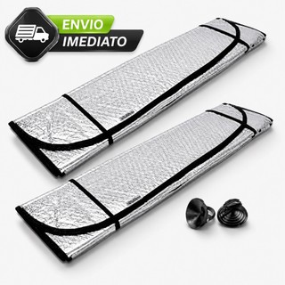 Protetor Solar Para-brisa Painel De Carro Corta Sol Quebra Tapa Para Carros Universal (130x60cm)