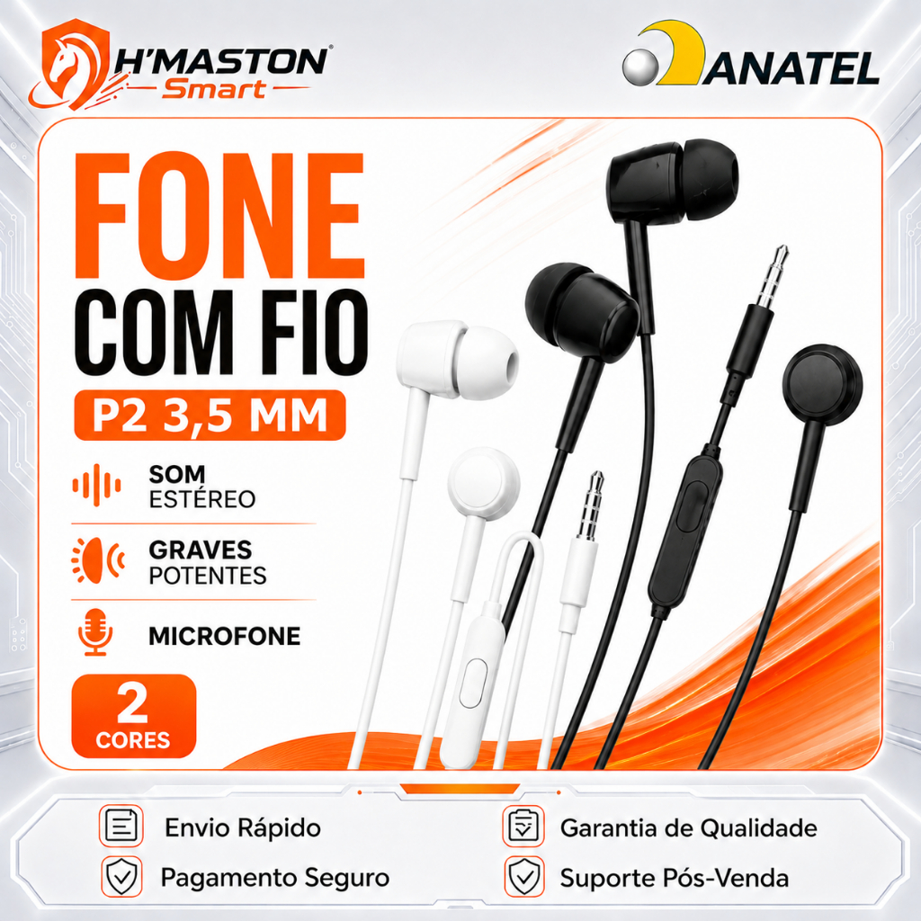 H'Maston EJ42 P2 3.5mm Tipo C Fone De Ouvido Com Fio Fone Com Fio Fone Tipo C Fone De Fio Fone Ouvido Fone Com Microfone