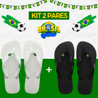 Chinelo Bandeira do Brasil Unissex 100% Borracha SBR Confortável Resistente Leve Estiloso Casual Verão Brasileiro