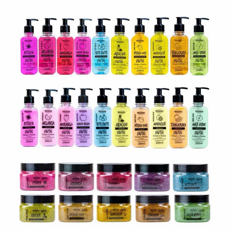 KIT BANHO PREMIUM SABONETE, HIDRATANTE E ESFOLIANTE LIQUIDO MISTO RHENUKS-CX COM 30 + 1 Presente exclusivo — imagem 2 de 3