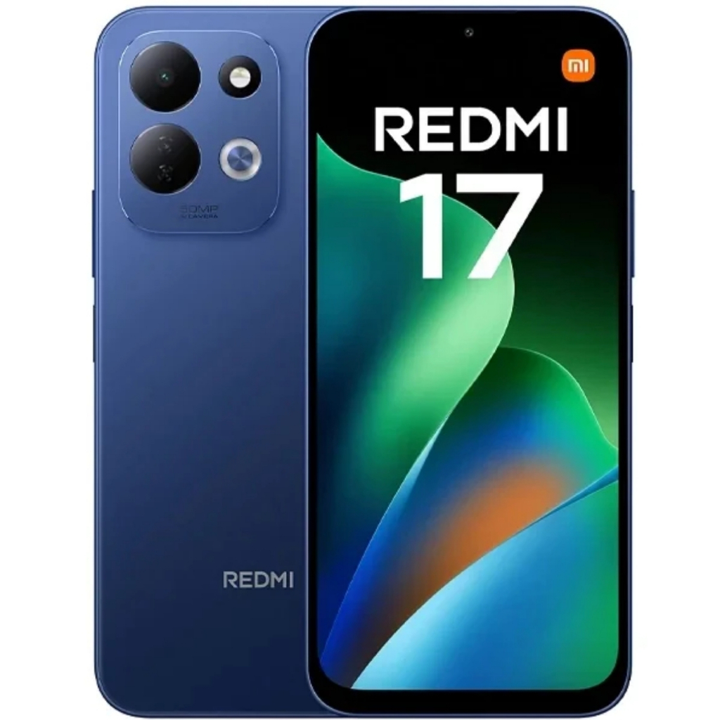 Smartphone Xiaomi Redmi 17 4G 4GB RAM 256GB Tela 6,9 120Hz Bateria 7500mAh 50MP Azul — imagem 2 de 2