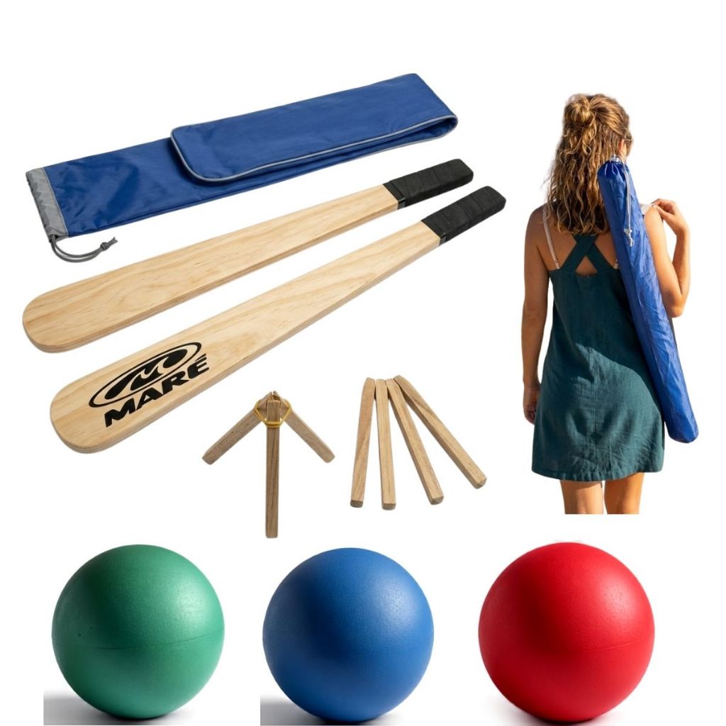 Jogo De Taco Maré Madeira Jogo Tacobol Casinha e Bolsa Jogo de Bet Completo