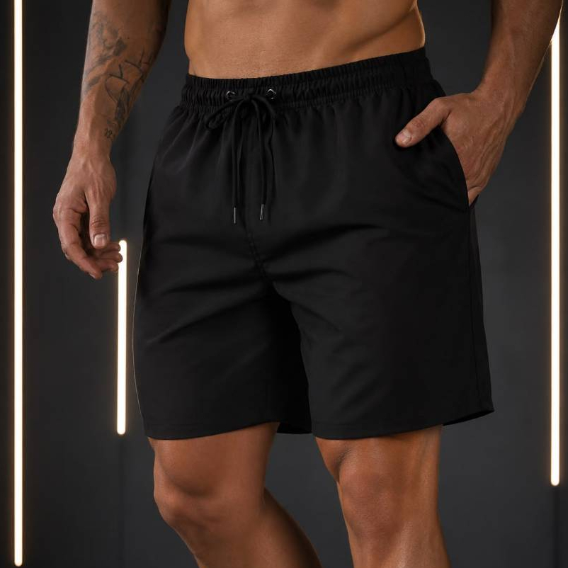 Shorts Elastano de Academia Masculino Bermuda Esportiva Premium