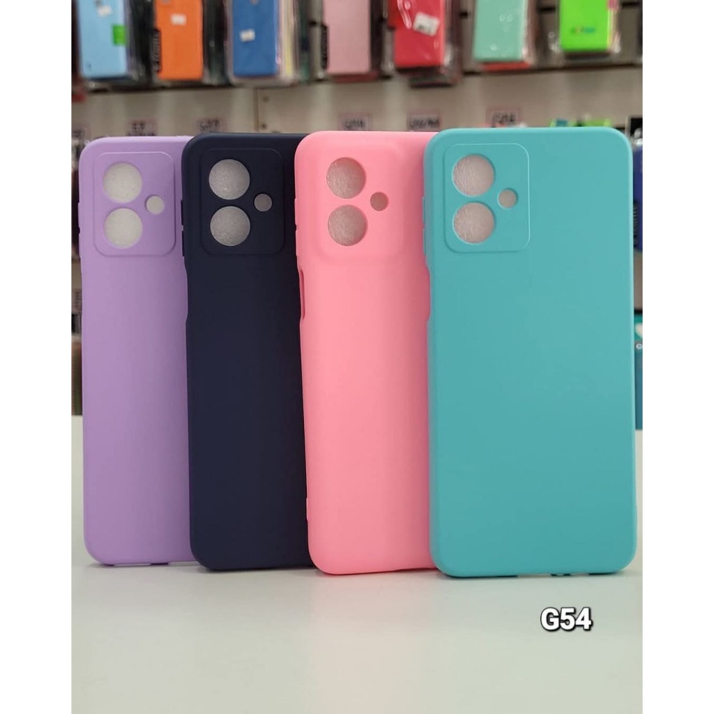 Kit 5 ou 3 Peças Capa Capinha Silicone Aveludado Cor Aleatória Proteção Excelente Qualidade Para MOTOROLA