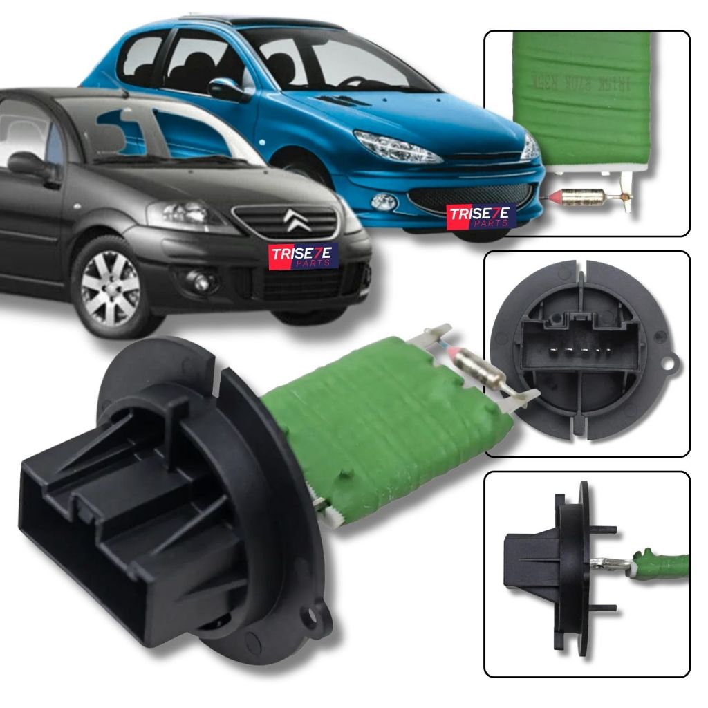 Resistência do Ventilador Interno do Peugeot 206 307 e Citroen Picasso C3 - 12V