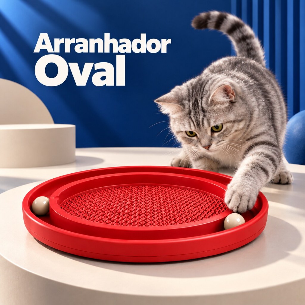 Arranhador Gato Pet Animais Felino Brinquedo Relaxante Confortavel Anti Estresse Petshop Casa Divertido