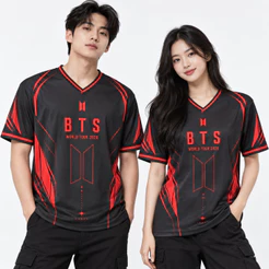 Camiseta BTS World Tour 2026 Kpop