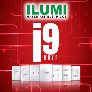 Tomadas e Interruptores Placas e Módulos Ilumi Linha i9 Design Moderno - Escolha seus modelos