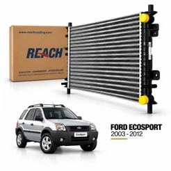 Radiador Ford Ecosport Fiesta 2003 A 2014 1.0 1.6 2.0 Manual Expandido