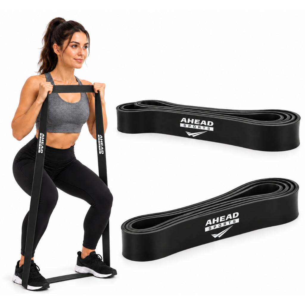Super Band Elástico Extensor Médio Funcional Crossfit Alongamento Musculação Treino em Casa