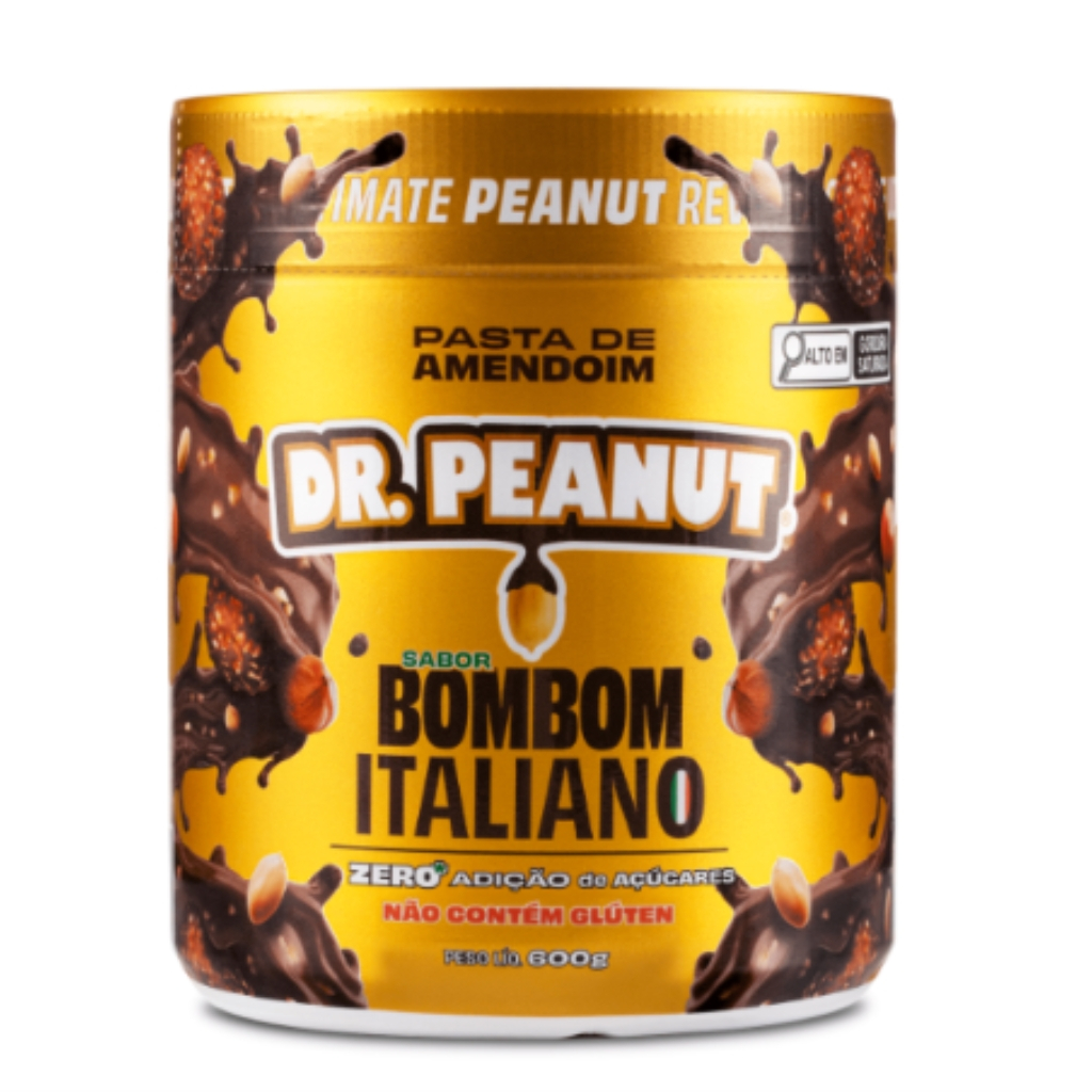 Pasta De Amendoim 600g Bombom Italiano Dr. Peanut