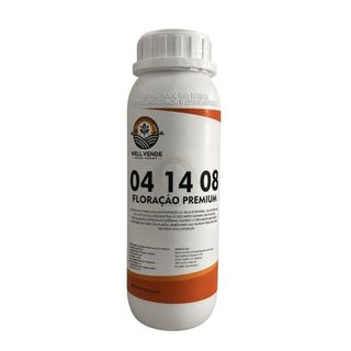 Fertilizante Foliar Npk 4-14-8+Micros Wellvende 1L Adubo para Aumenta Floração e Frutificação