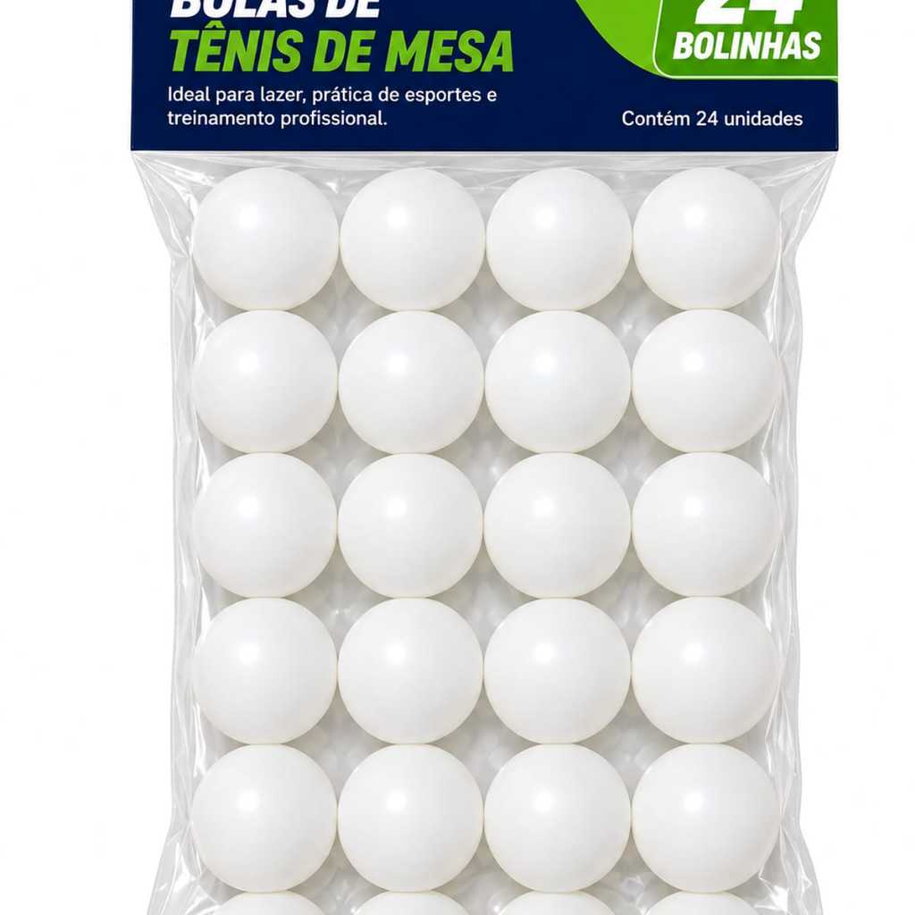 Bolinha De Ping Pong Com 24 Bolas ,Bolinhas De Ping Pong Para Tênis De Mesa