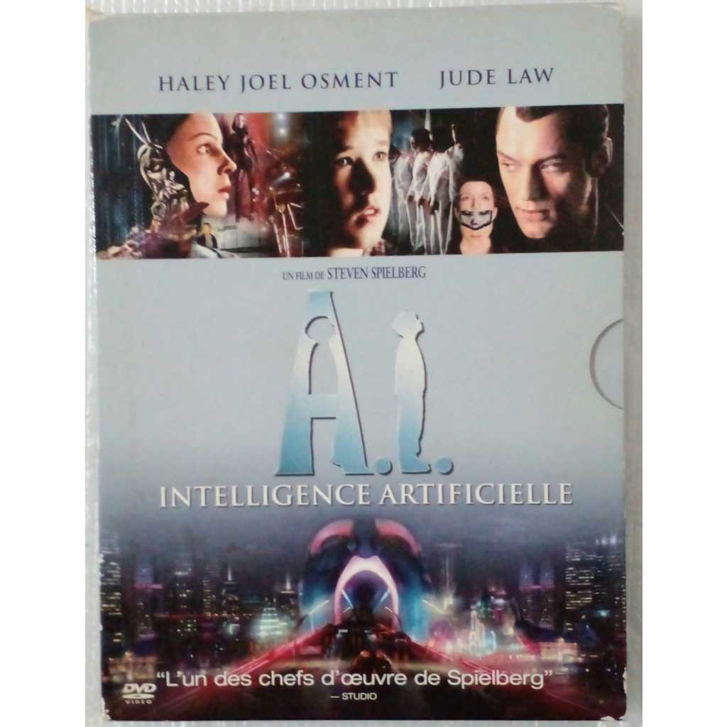 A.I. Inteligência Artificial | Edição Especial | 2 DVDs | Spielberg | DVD Importado | Legendas PT