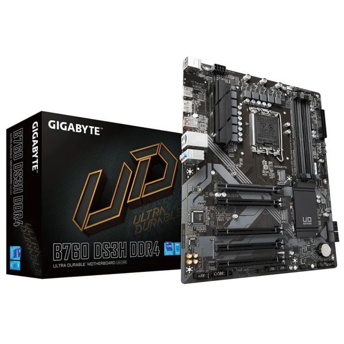 Placa Mãe Gigabyte B760 DS3H DDR4 LGA 1700 B760 ATX DDR4