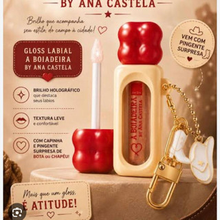 gloss labial avon a b oiadeira ana castea  de 2,5 gramas.