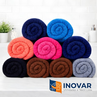 Manta Casal Soft 1,80 X 2,00 Microfibra Lisa Fofinha Premium Cobertor para Cama Sofá e Poltrona