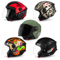 Capacete New Liberty 3 Three Pro Tork Diversos Modelos Modernos e Exclusivos