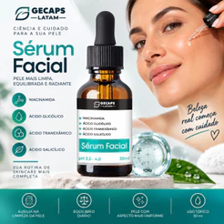 Sérum Clareador de Manchas Facial - Hidratante 30ml
