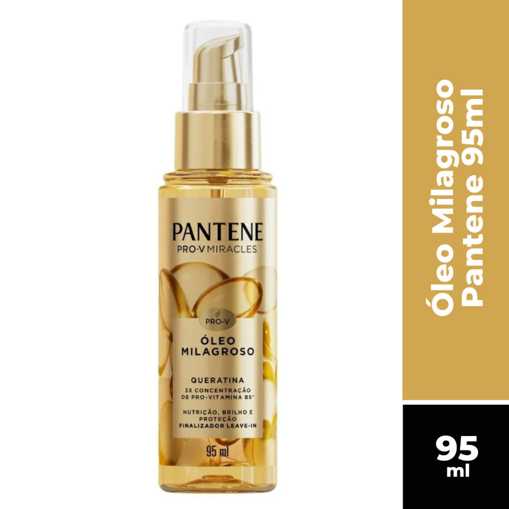 ÓLEO MILAGROSO PANTENE CAPILAR FINALIZADOR LEAVE-IN 95ML