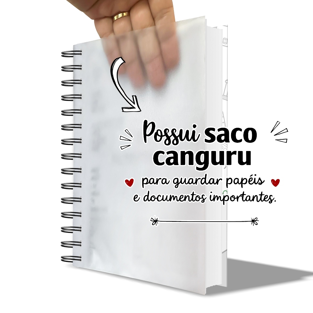 Agenda Controle Organização Financeira Caderno Anotações Minhas Finanças Meus Ganhos Caoa Dura · foto 2