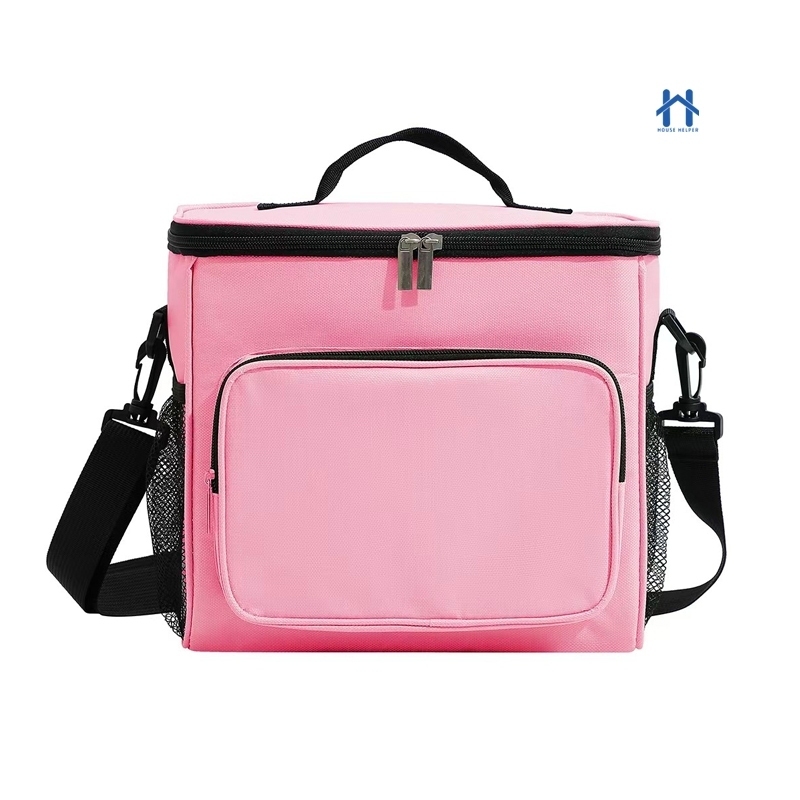 Bolsa Térmica Grande Fitness Piquenique Portátil para Lanches Marmita Dobravel Alça Ajustavel