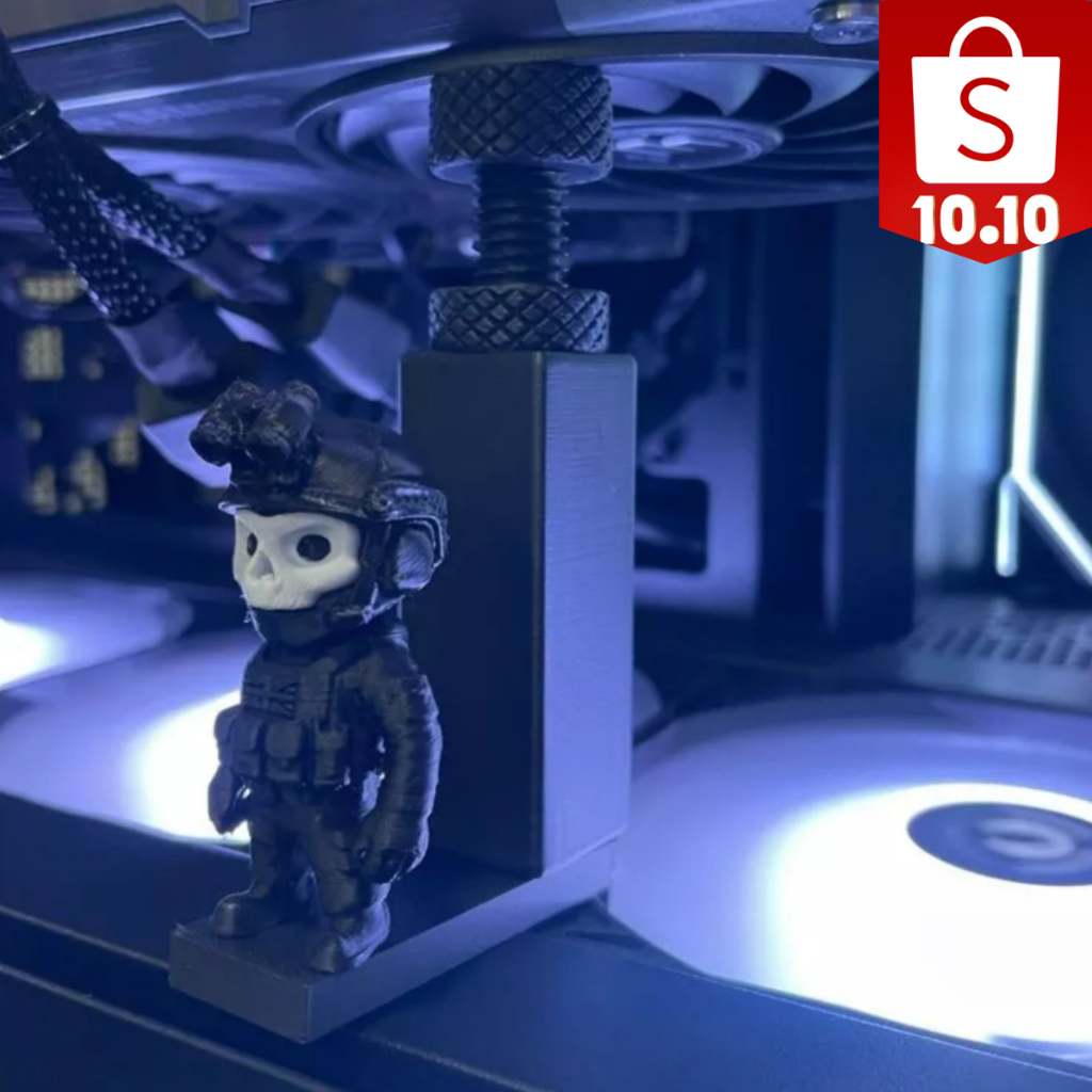 Suporte Ajustável para Placa de Vídeo 7cm A 12cm Ghost Call Of Duty