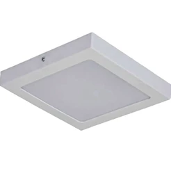 Painel Led Plafon Quadrado Sobrepor 24W - 45W De Potência BrancoDesign Moderno Bivolt