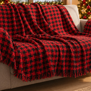 Manta UltraEssence Para Sofá Grande 240x180cm Manta Decorativa Algodão Premium Envio Imediato