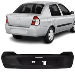 Parachoque Traseiro Clio 2006 2007 2008 2009 2010 2011 Sedan