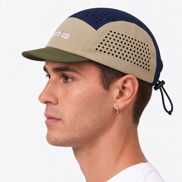 Boné Corrida Treino Five Panel Anth Co Fresh Aba Neném Maleável Respirável Secagem Rápida Leve Unissex Esportivo