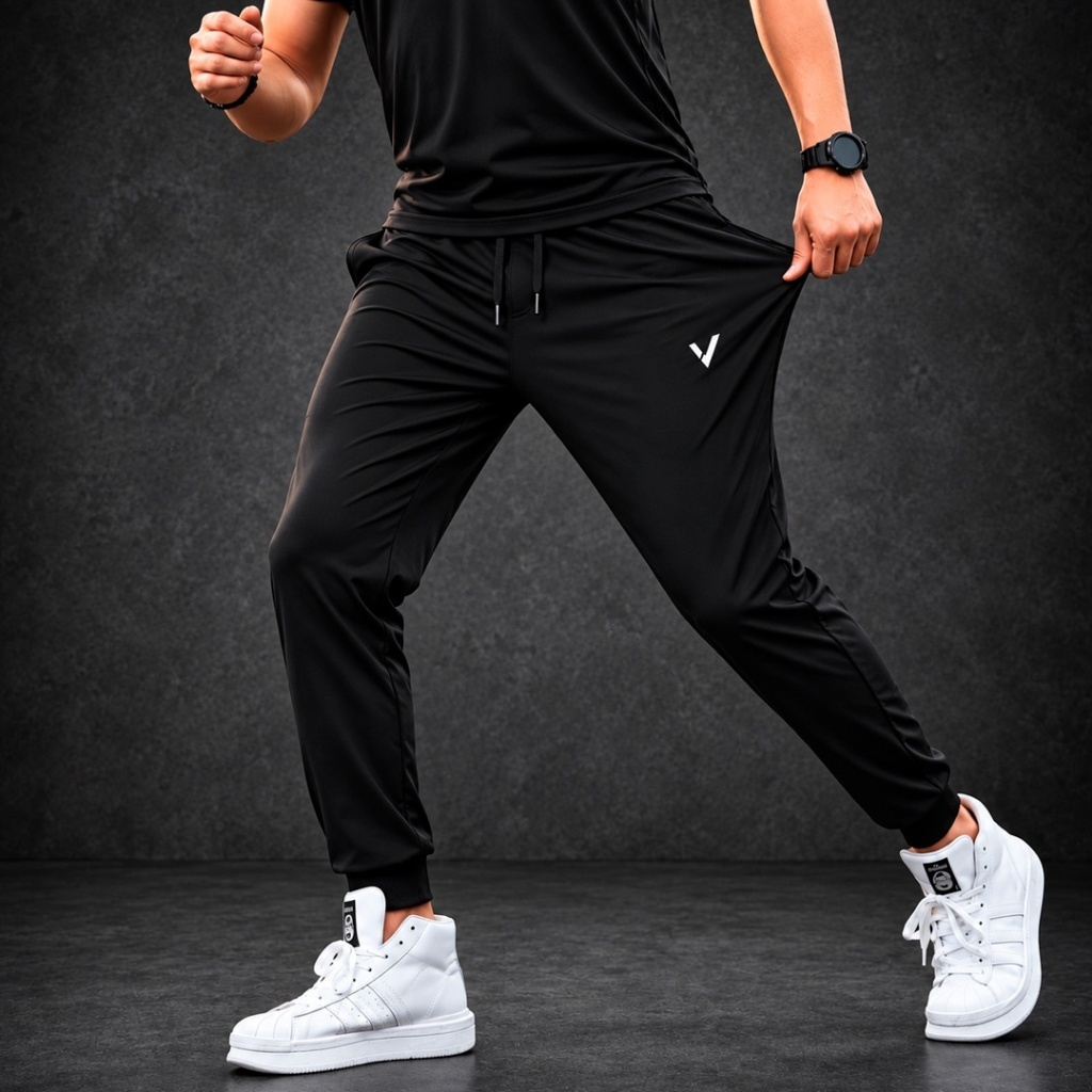 Calça Jogger Velkon Elastano Plus Size para Treino/Academia Esportiva Masculina Original