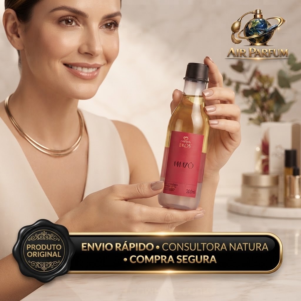 Óleo Trifásico Ekos Amazô Desodorante Corporal Hidratante Produto Vegano Original 200ml — imagem 2 de 2