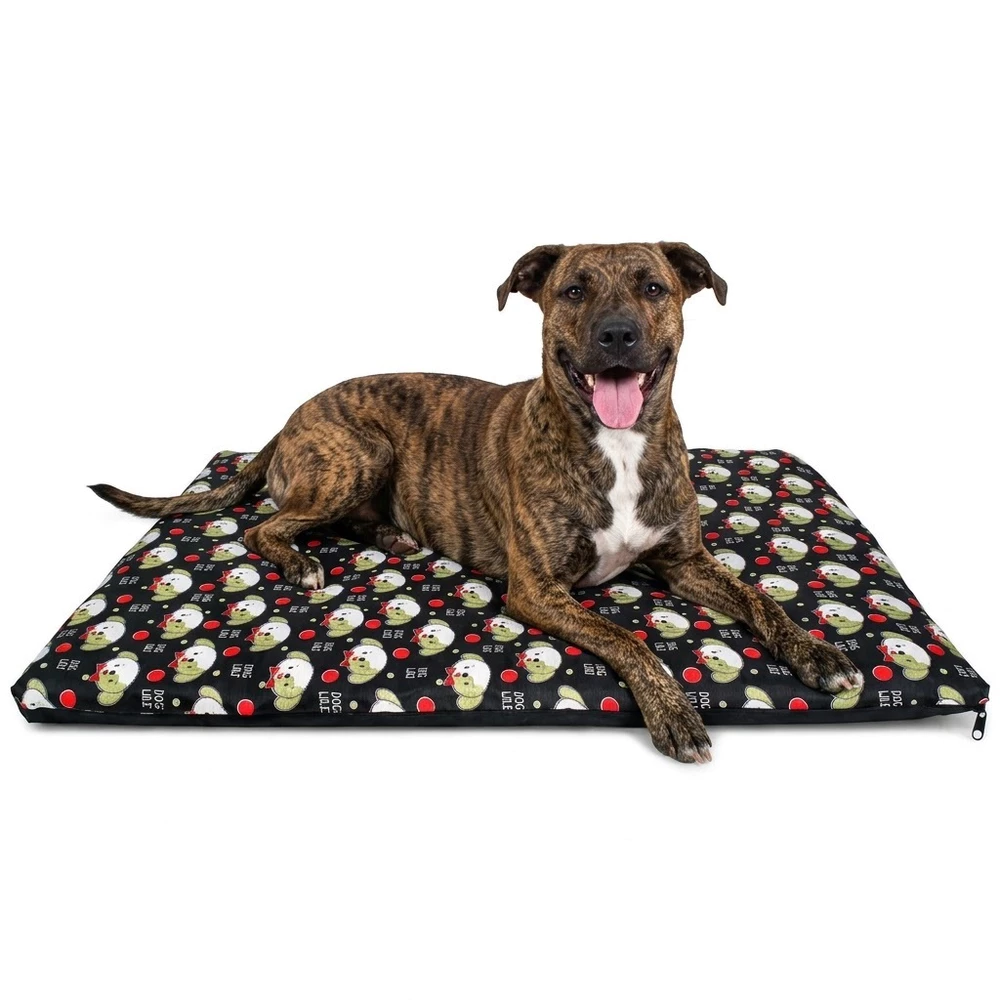 Colchonete Cama Pet Para cachorros 90x70 Cm e 70x50cm Com espuma Inteira e Vai Capa com zíper.