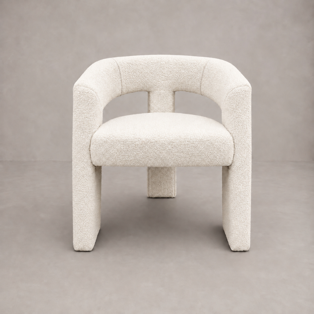 Poltrona Para Sala De Estar Decorativa Norma Cadeira Elegante Minimalista
