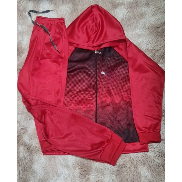 Conjunto Moletom com Capuz e Zíper Agasalho Infantil Masculino/Feminino Flanelado 2 ao 16