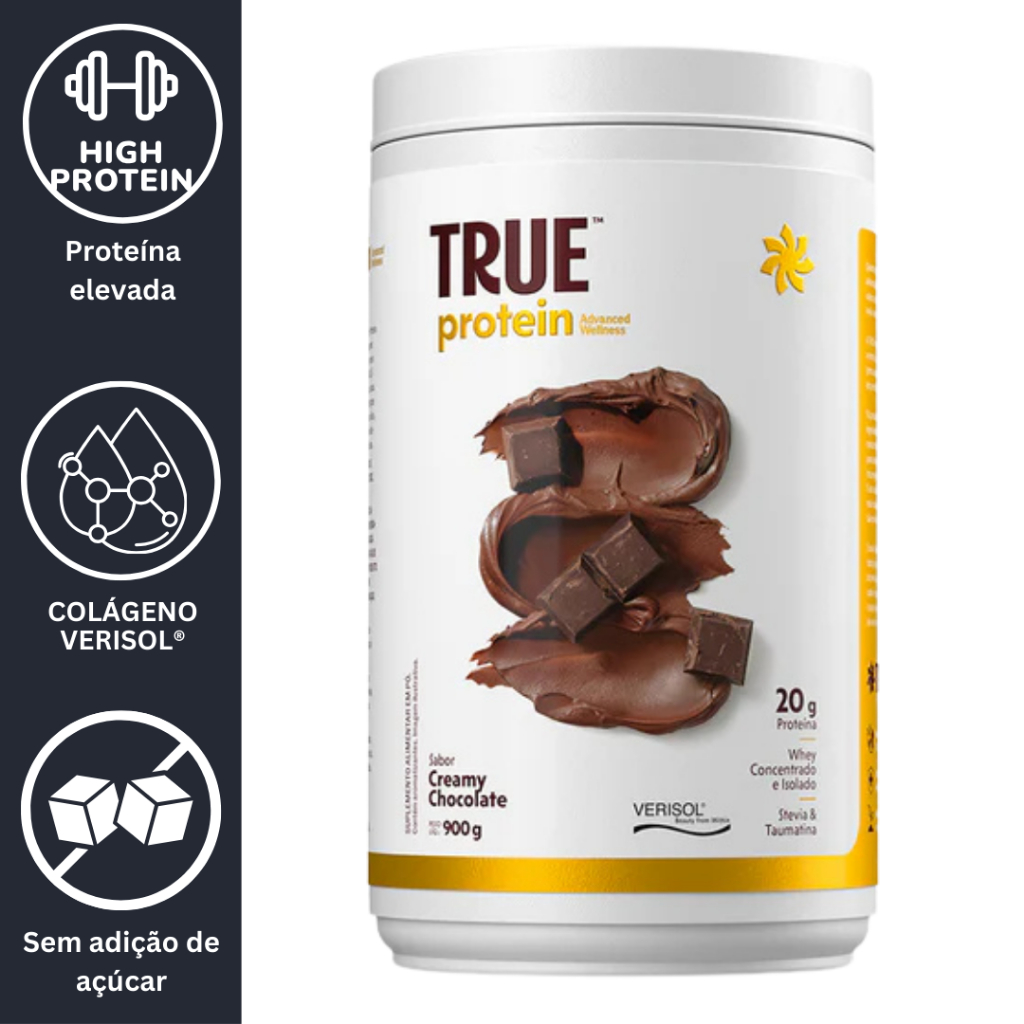TRUE PROTEIN ADVANCED WHEY CONCENTRADO E ISOLADO POTE 900g (20g protein) - TRUE SOURCE