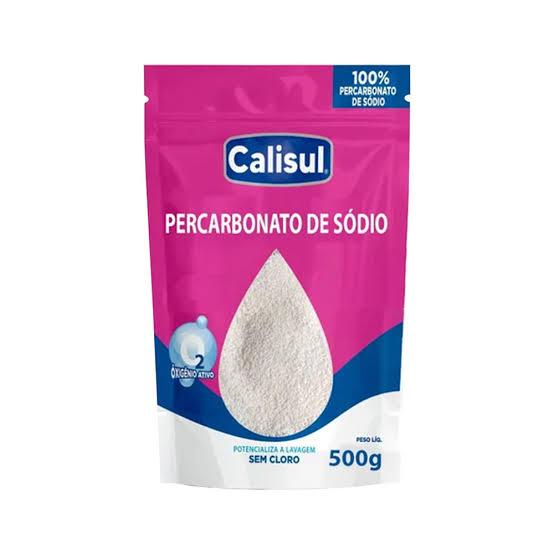 Percabonato de sódio Calisul 500g - Retira manchas natural - Limpeza profunda em Oferta na Shopee