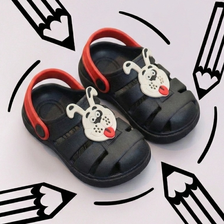 Papete Infantil Menino Babuche Masculino Sandália Leve Confortável Macia Antiderrapante Promoção