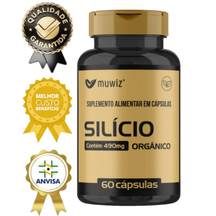 Silício Orgânico – 490mg / 60 cápsulas em Oferta na Shopee