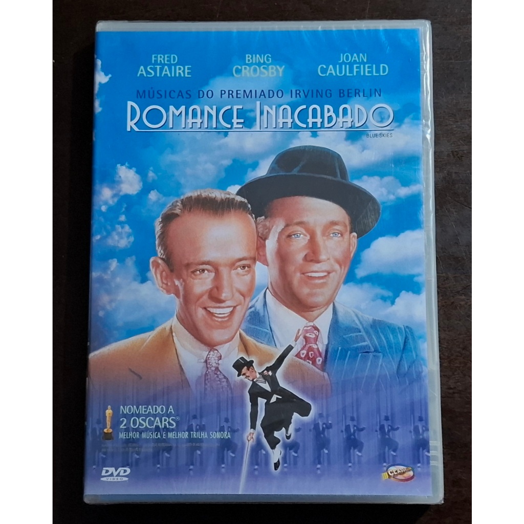 Romance Inacabado DVD Irving Berlin Fred Astaire Bing Crosby 1946 Universal Pictures novo lacrado