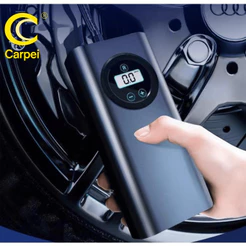 Compressor Detector de Ar Portatil Recarregavél Com Fio Sem Fio Digital USB Calibrador Pneu de Carro Automóvel